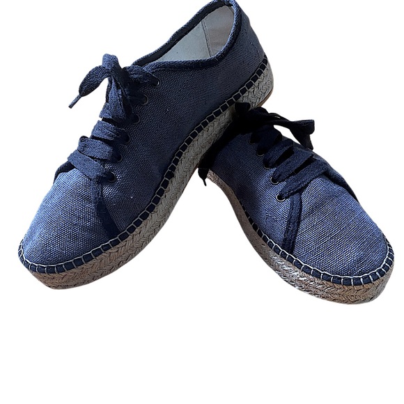 Toni Pons Origens Blue Espadrille platform Sneakers size 40 eu 9 us - Picture 4 of 6